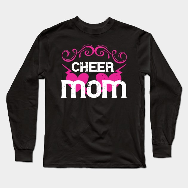 Cheer Mom Long Sleeve T-Shirt by 4Zimage